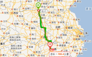 郑州到南昌距离多少公里？