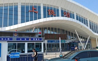 江西上饶动车站在市区哪个位置？