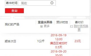 顺丰浙江到福建运费多少？