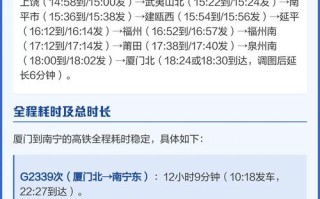 广西南宁到福建动车怎么坐？