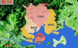 厦门在福建的具体位置在哪？