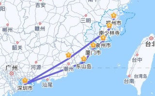 广州去福建自驾游路线怎么规划？