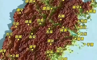 福建地图藏着多少本地人独有的密码？