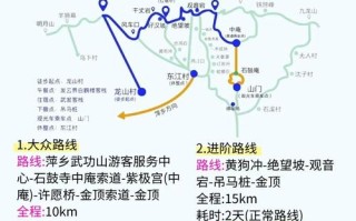 广州出发去江西武功山怎么走？