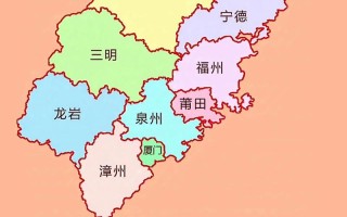 福建省地图有哪些关键信息？