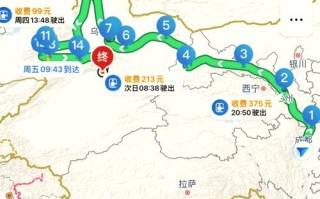 成都到新疆火车线路图有哪些路线？