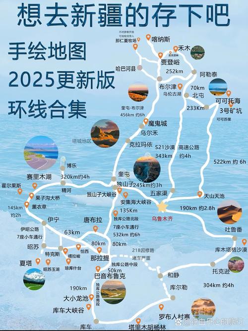 新疆自驾游攻略2025，路线怎么规划？-第2张图片-花冠旅游服务
