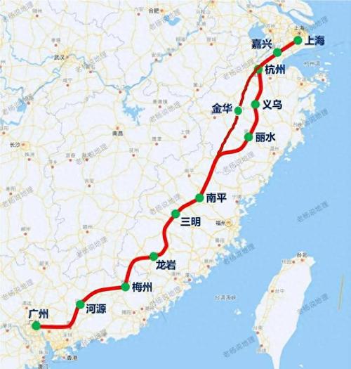 上海福建动车路线图有哪些站点?-第2张图片-花冠旅游服务 上海福建动车路线图有哪些站点?-第2张图片-花冠旅游服务