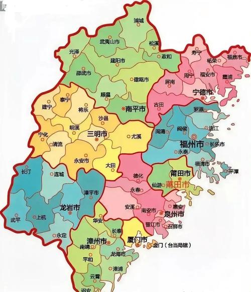 福建地图全图高清版哪里能找到？-第1张图片-花冠旅游服务