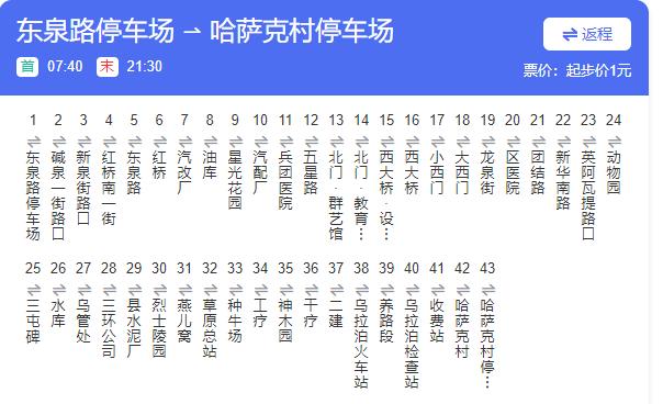 新疆8路公交路线图具体站点有哪些？-第2张图片-花冠旅游服务