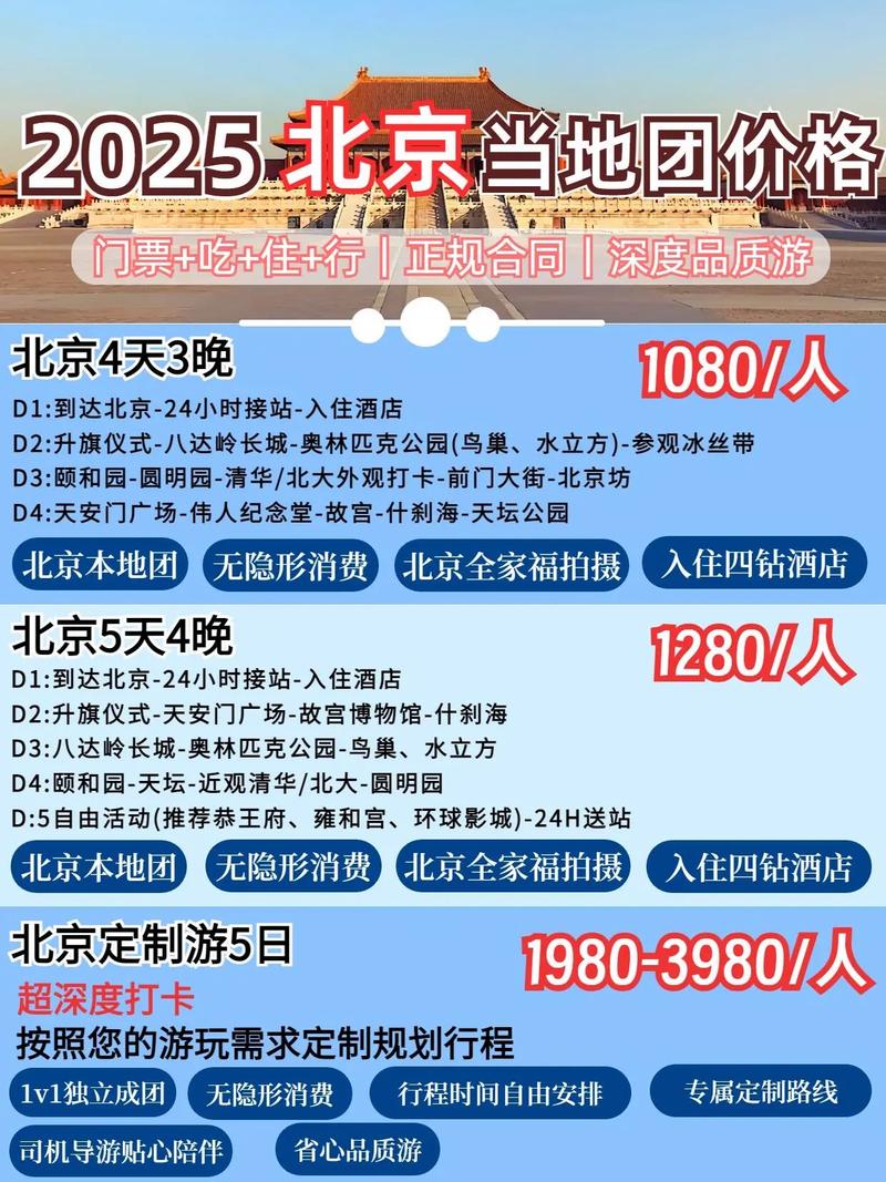 江西到北京旅游团报价表，最新价格究竟是多少？-第1张图片-花冠旅游服务