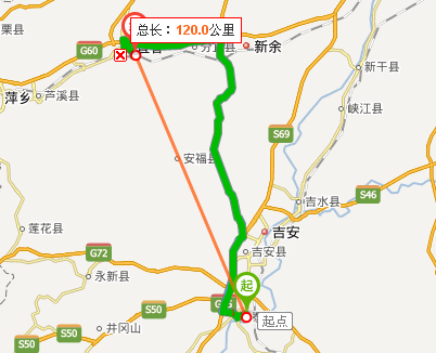 上海到江西吉安的实际距离究竟有多少公里？-第3张图片-花冠旅游服务