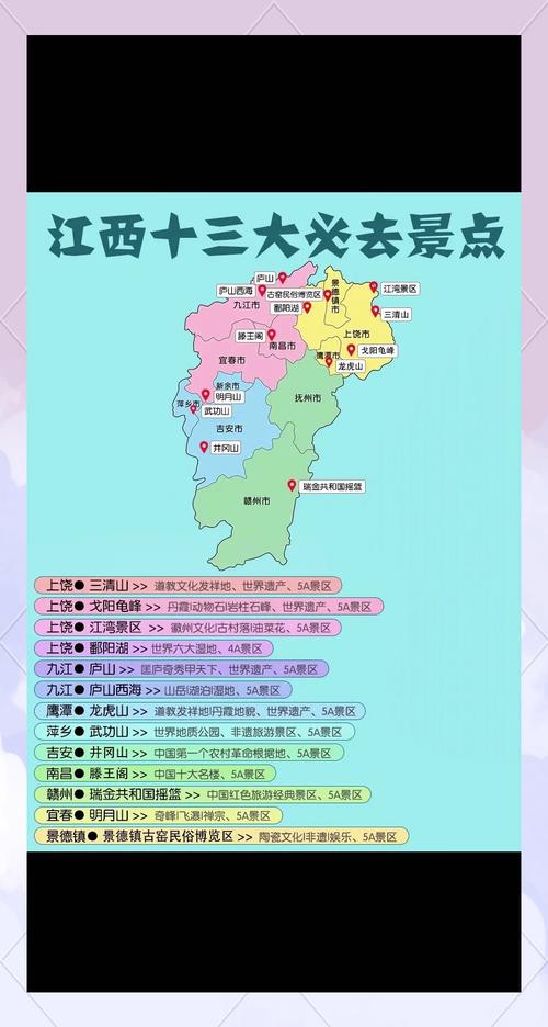 江西景点地图高清版哪里找？-第3张图片-花冠旅游服务