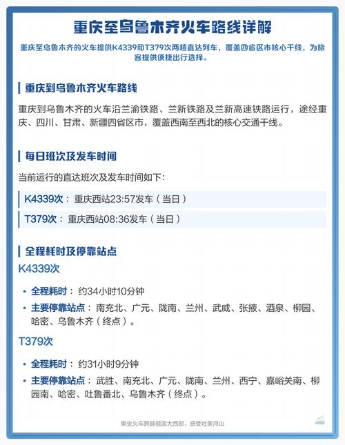 重庆到新疆高铁票价多少？-第2张图片-花冠旅游服务