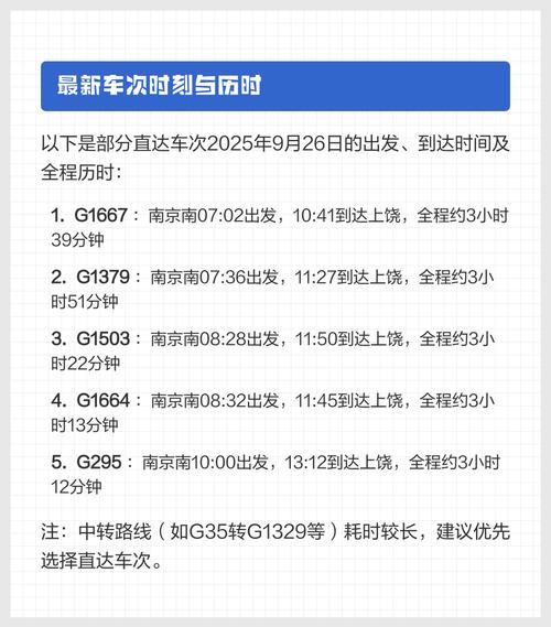 南京到江西高铁时刻表最新版几点发车？-第1张图片-花冠旅游服务