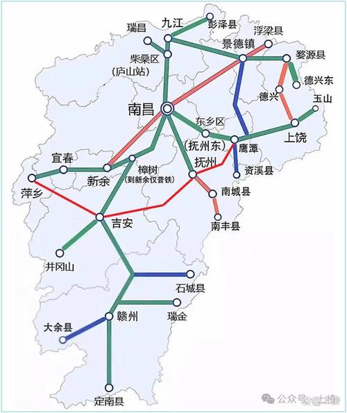 江西高铁线路图已开通哪些线路？-第2张图片-花冠旅游服务