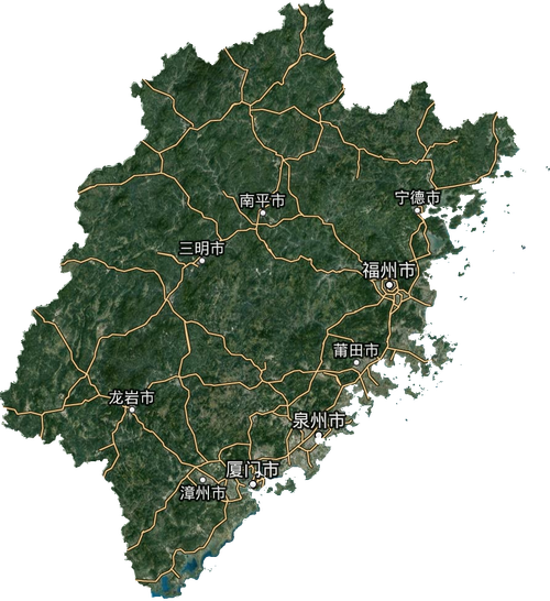 福建卫星地图与普通地图有何差异？-第1张图片-花冠旅游服务