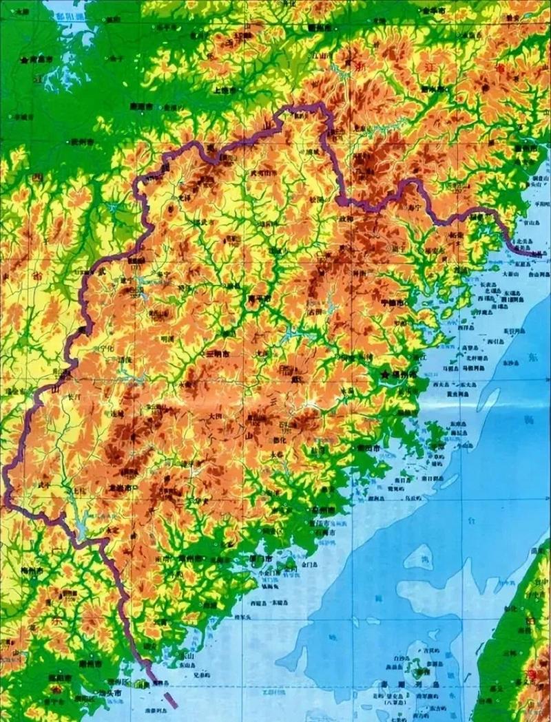 福建卫星地图与普通地图有何差异？-第2张图片-花冠旅游服务