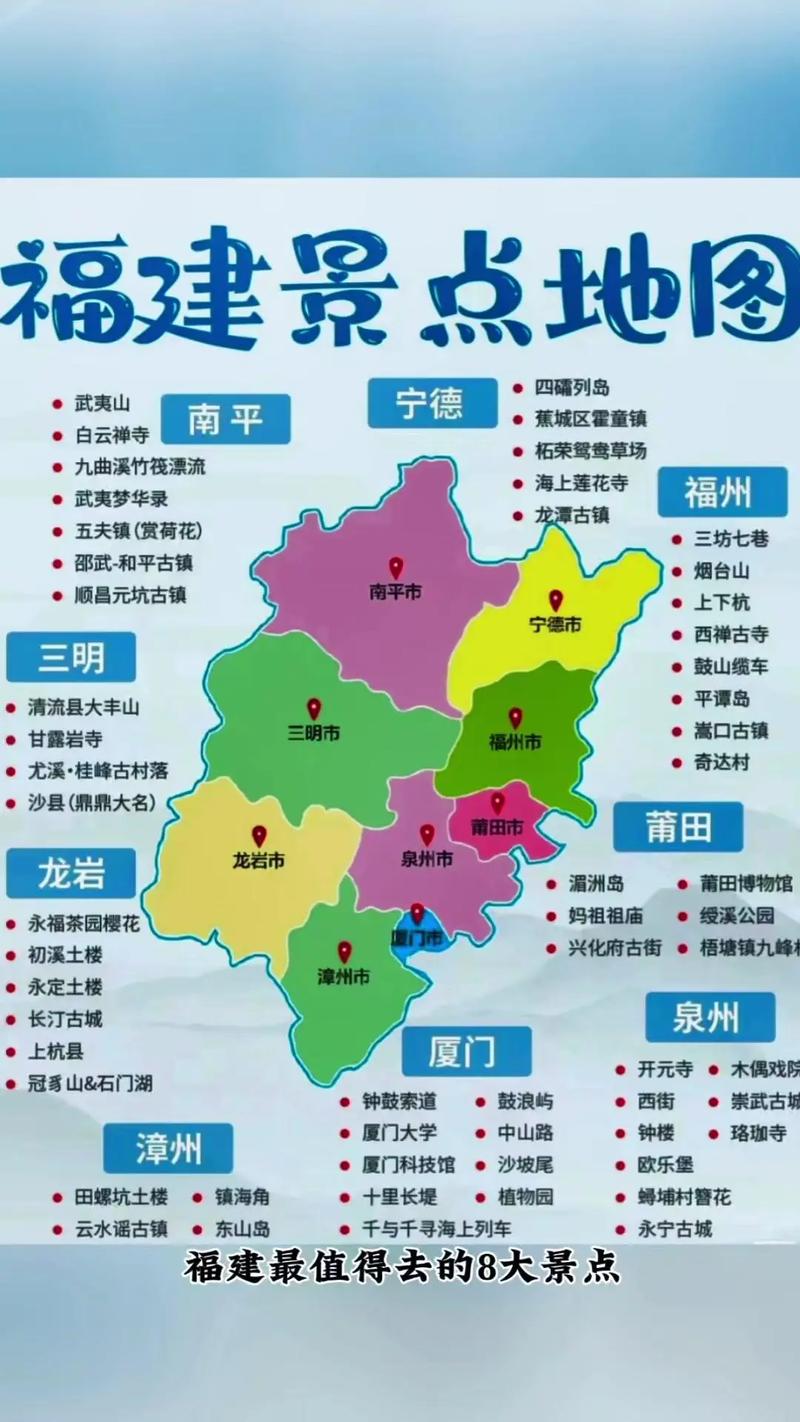 福建旅游资源分布有何特点？-第2张图片-花冠旅游服务