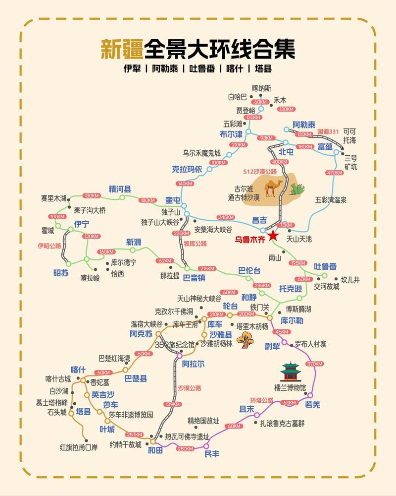 内蒙到新疆自驾路线怎么规划?-第3张图片-花冠旅游服务 内蒙到新疆自驾路线怎么规划?-第3张图片-花冠旅游服务