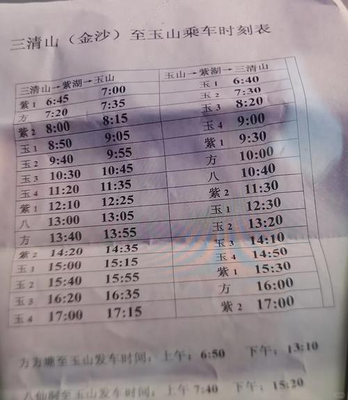 江西玉山汽车站时刻表最新版是?-第1张图片-花冠旅游服务 江西玉山汽车站时刻表最新版是?-第1张图片-花冠旅游服务