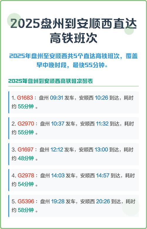 盘州到福建高铁时刻表最新版是？-第1张图片-花冠旅游服务