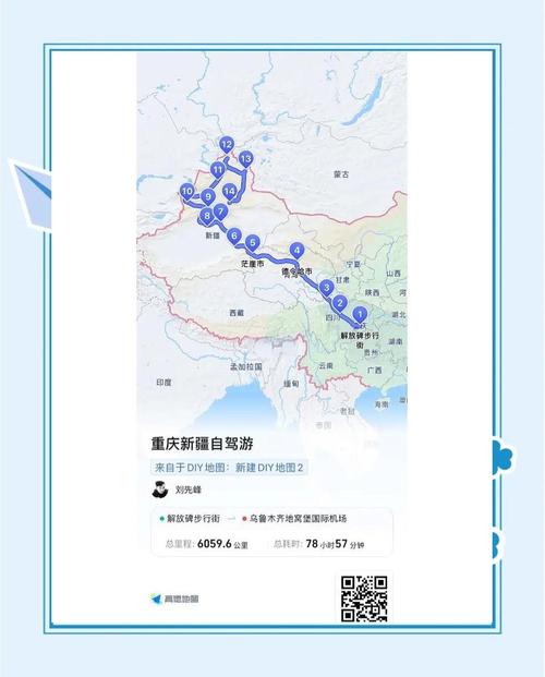 重庆到新疆自驾游路线怎么规划？-第2张图片-花冠旅游服务