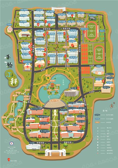 江西科技学院3d地图-第2张图片-花冠旅游服务