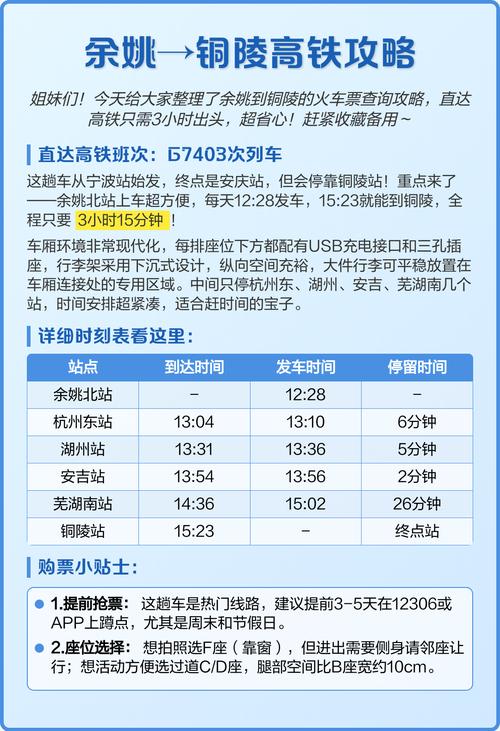 江西到宁波动车时刻表最新版是？-第3张图片-花冠旅游服务