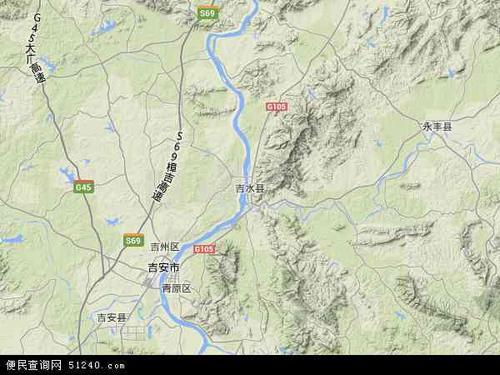 江西省吉水县卫星地图有何独特之处？-第1张图片-花冠旅游服务