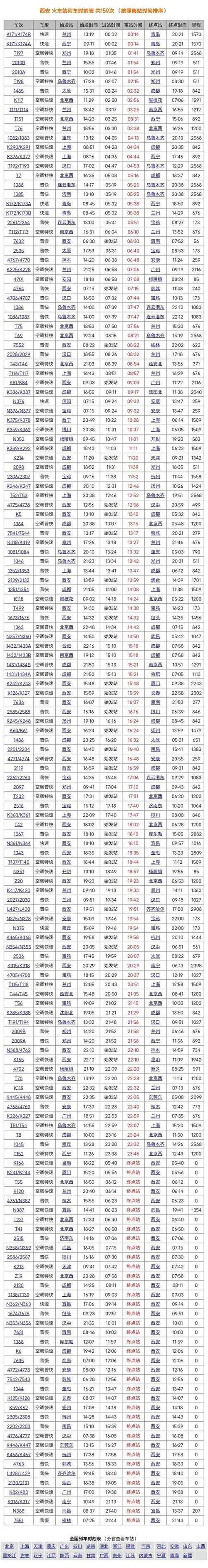 西安至福建高铁时刻表最新版查询？-第2张图片-花冠旅游服务