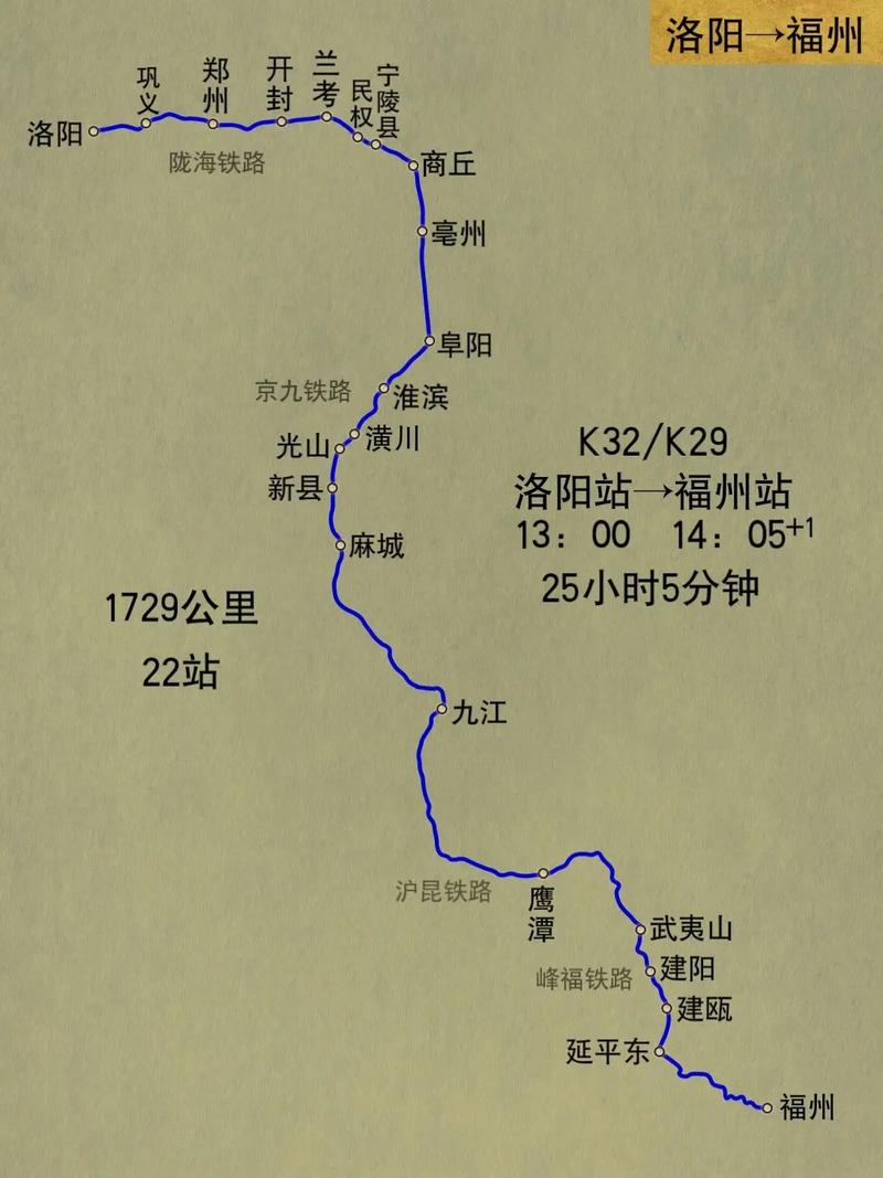 福建到洛阳高铁票价多少？-第1张图片-花冠旅游服务