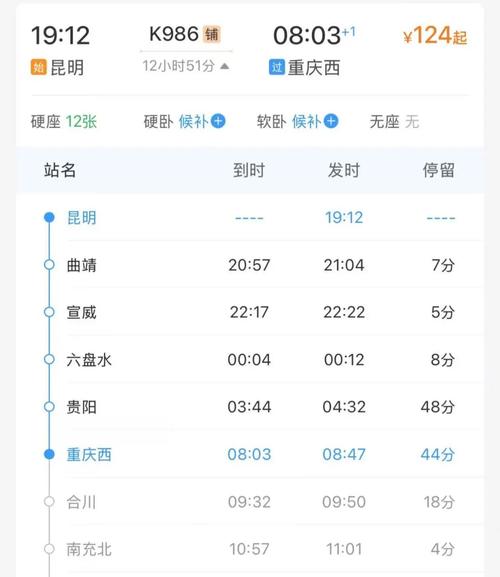 福建到昆明高铁多少钱-第2张图片-花冠旅游服务