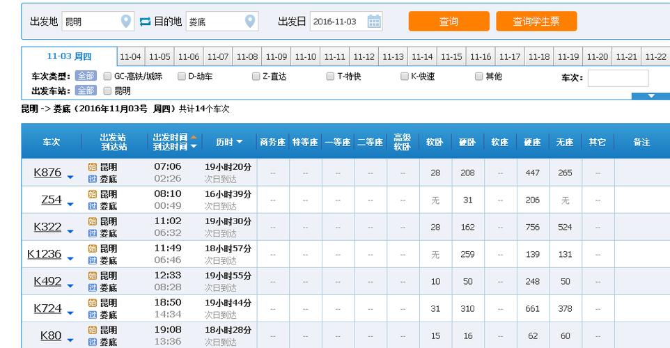 昆明到福建车票多少钱？-第3张图片-花冠旅游服务