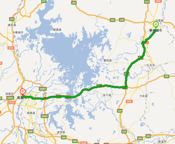 江西景德镇到南昌距离多少公里？-第1张图片-花冠旅游服务