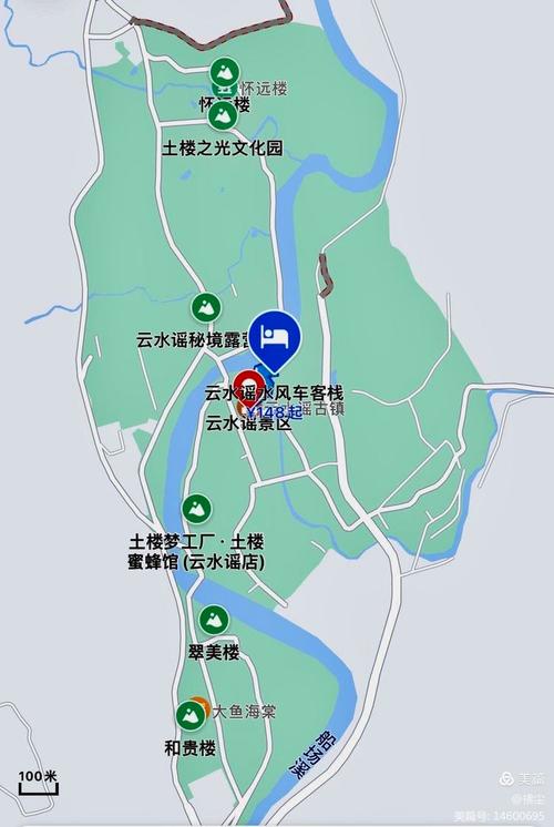 福建云水谣古镇具体位置在哪？-第1张图片-花冠旅游服务