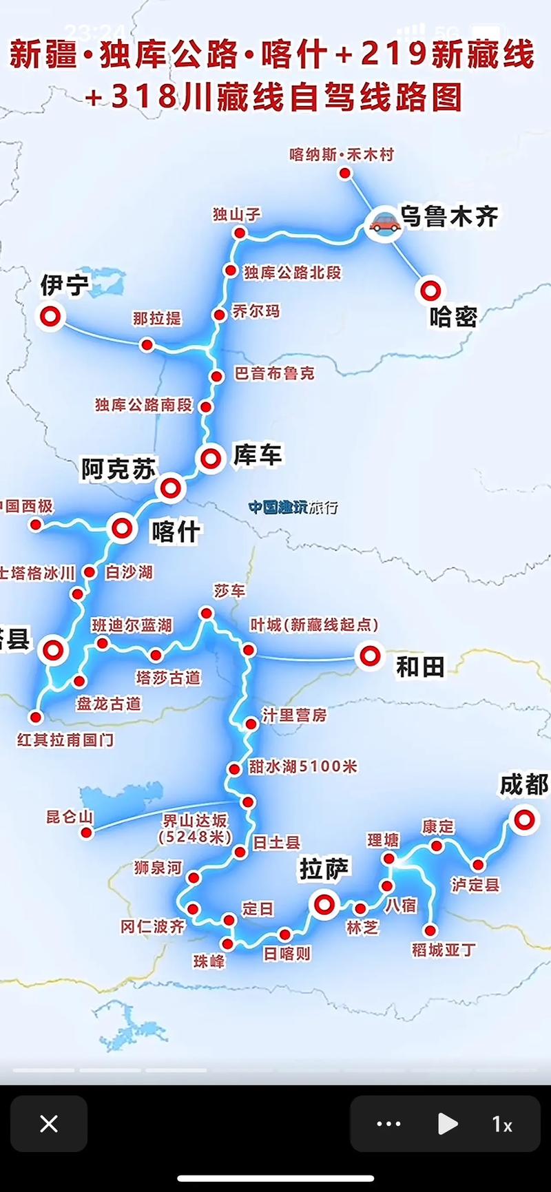 新疆到西藏路线怎么选？-第2张图片-花冠旅游服务