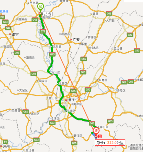 江西到重庆有多少公里-第2张图片-花冠旅游服务