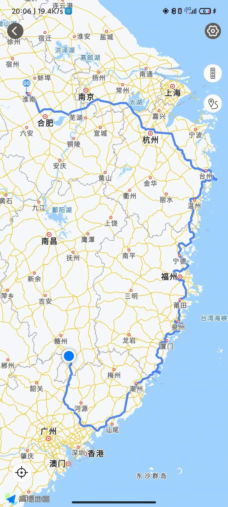 江西到惠州车程多少小时？-第2张图片-花冠旅游服务