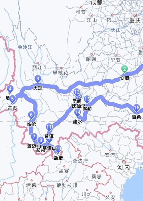 江西到云南最佳路线怎么选？-第1张图片-花冠旅游服务