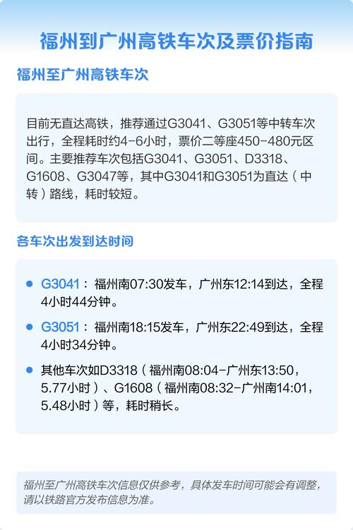 广州到福建动车车程多长？-第1张图片-花冠旅游服务