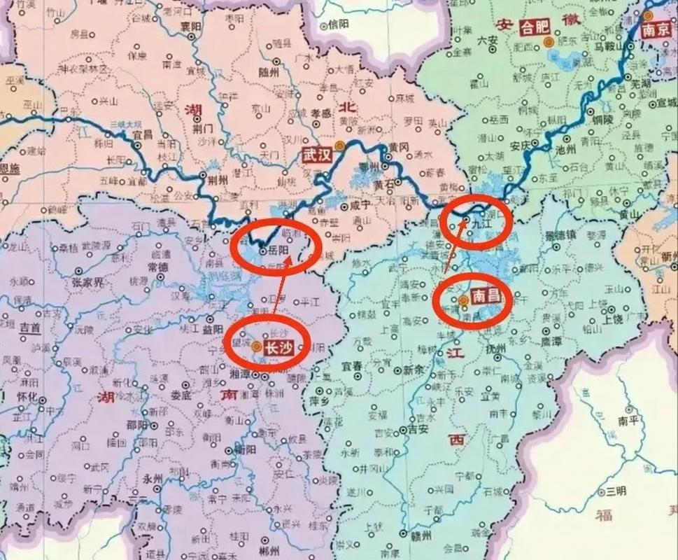 浙江江西湖南地图全图包含哪些关键信息？-第2张图片-花冠旅游服务